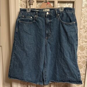 Universal thread long denim shorts